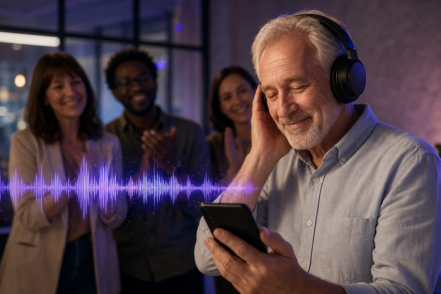 Editorial illustration for “Create a Personalized Song for a Retirement”