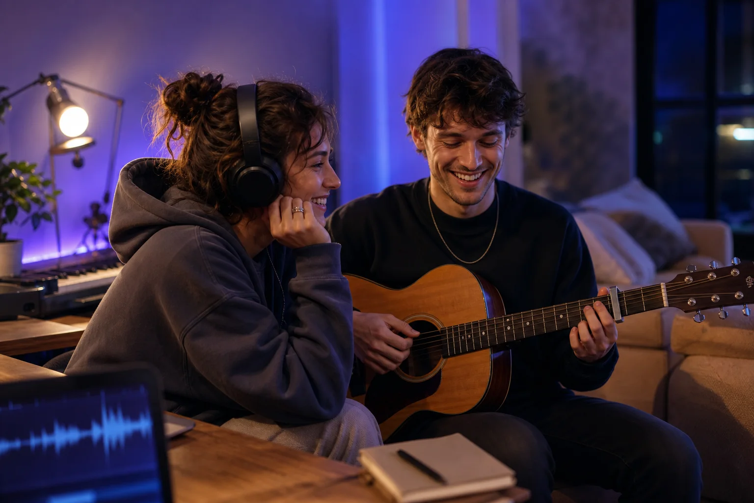 Illustration éditoriale pour « Créer une chanson personnalisée pour sa meilleure amie ou son meilleur ami »